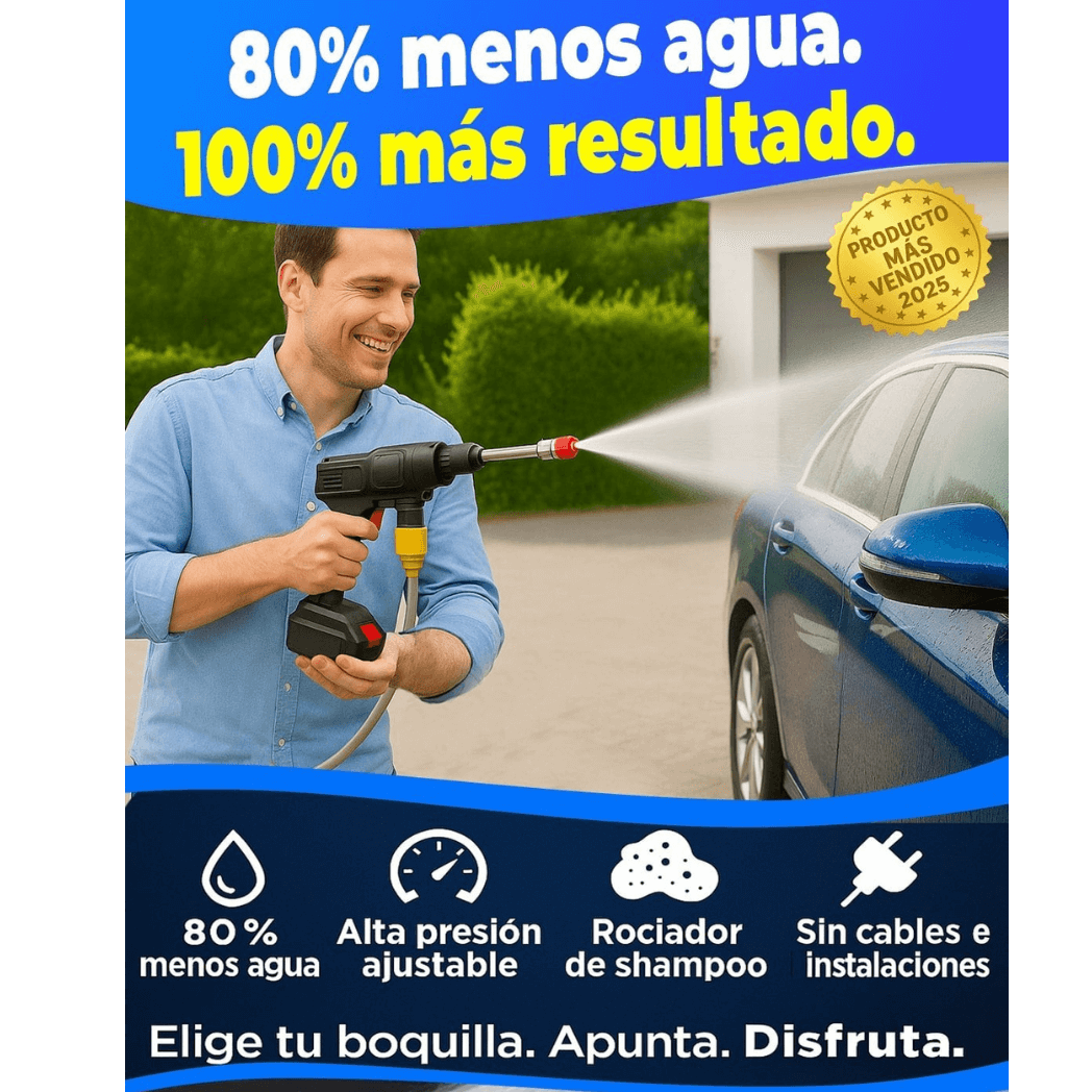 PowerPRO - Hidrolavadora Portátil de Alto Rendimiento