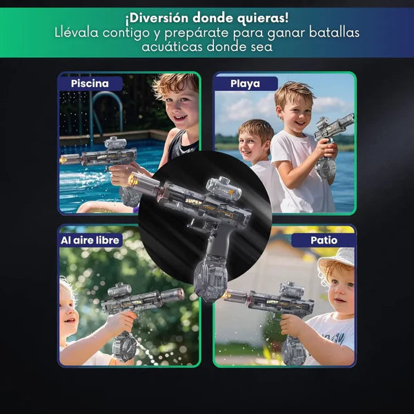 Splash Pro - Pistola de agua Recargable