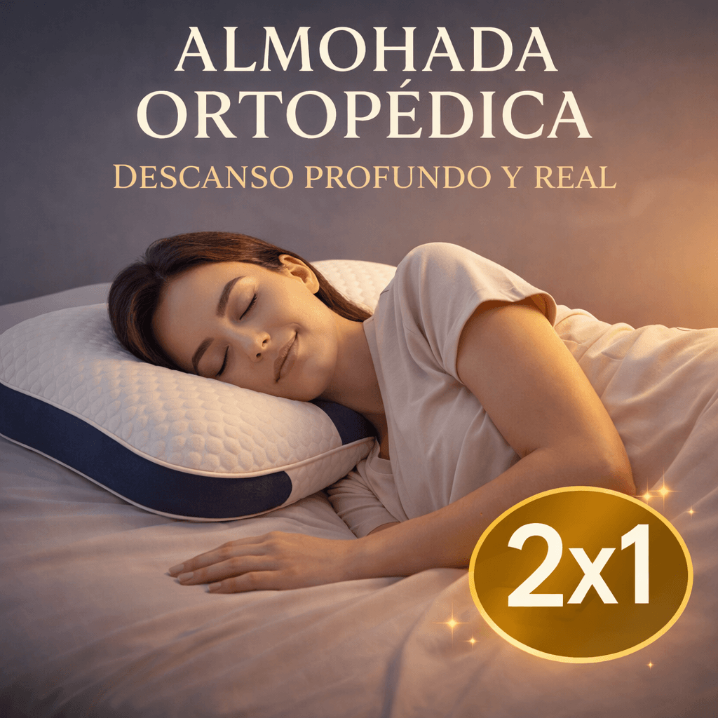 Almohada Cervical Premium Comfort 2x1