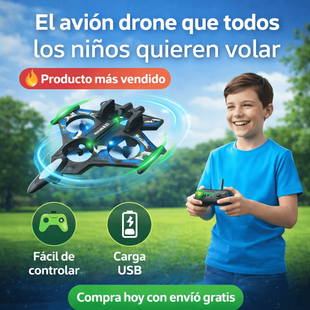 AeroStorm - Avión drone Control Remoto
