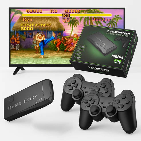 Consola Retro Arcade 4K+ 2 🎮MANDOS INALÁMBRICOS + 10.000 JUEGOS🎁