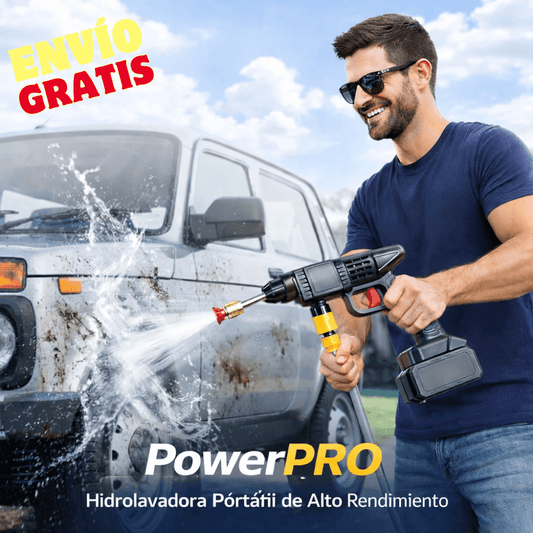PowerPRO - Hidrolavadora Portátil de Alto Rendimiento